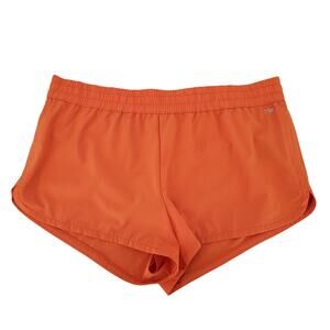 DSG‎ Mid Rise Stride Short Brief Lined Fresh Tangerine Orange Womens XL New
